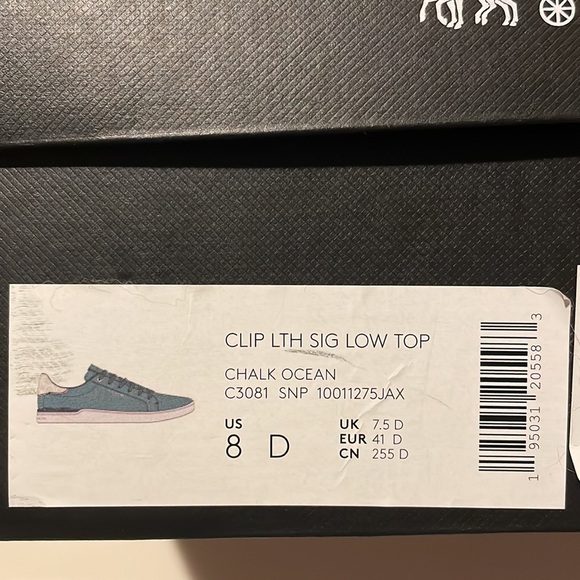 Brand New COACH tennis shoes Women’s Size 8 - Picture 5 of 5